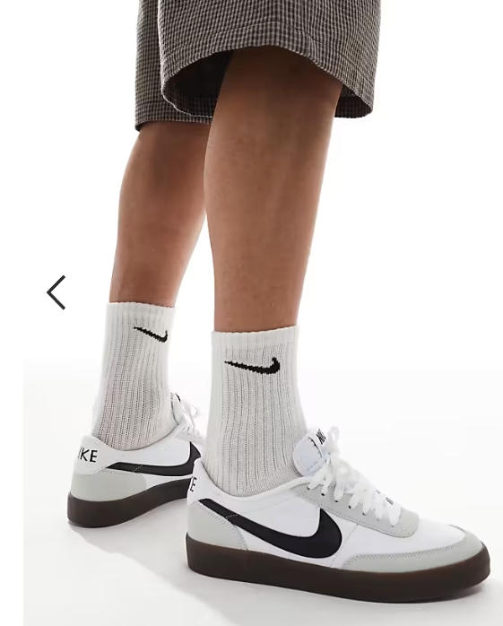 Nike Killshot 2 Leather sneakers in white and black