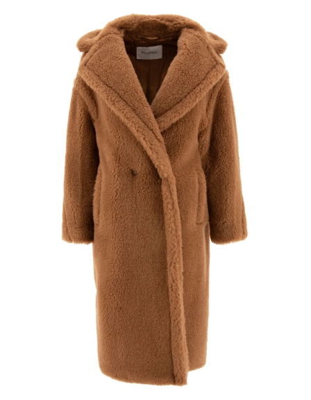 Max Mara 더블 브레스티드 긴팔 코트