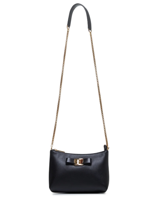 Ferragamo 페라가모 보우 디테일 미니 숄더백