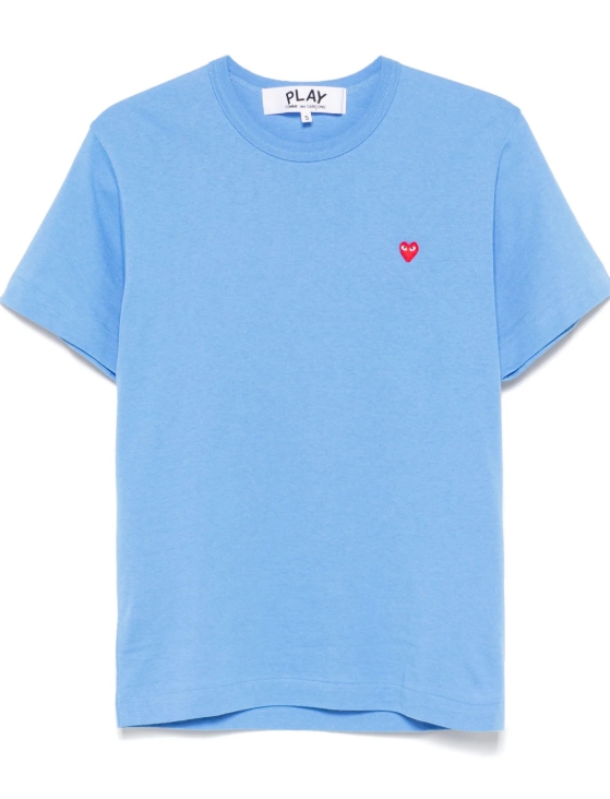 COMME des GARCONS PLAY Small Red Emblem Tee Unisex