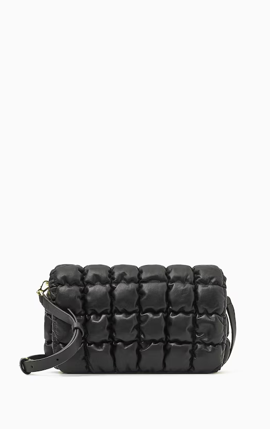 QUILTED CROSSBODY BAG - LEATHER