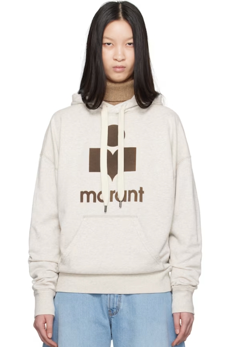 Isabel Marant Etoile Gray Mansel Hoodie