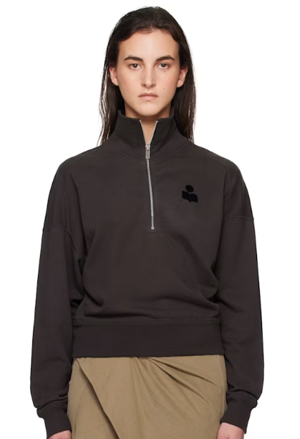 Isabel Marant Etoile Black Ross Sweatshirt