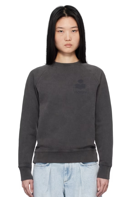 Isabel Marant Etoile Gray Milla Sweatshirt