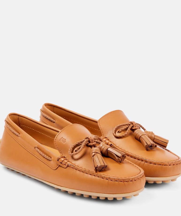 Tod's 레더 로퍼