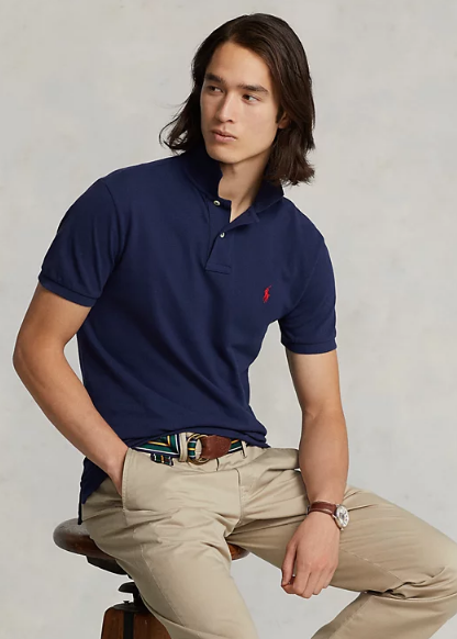 Polo Ralph Lauren Men's Custom Slim Fit Mesh Polo