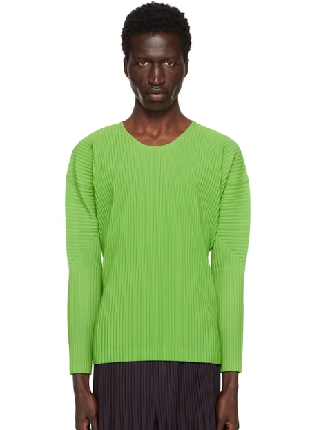 HOMME PLISSÉ ISSEY MIYAKE Green Ronan Bouroullec Edition RB_Color Palette 2 T-shirt