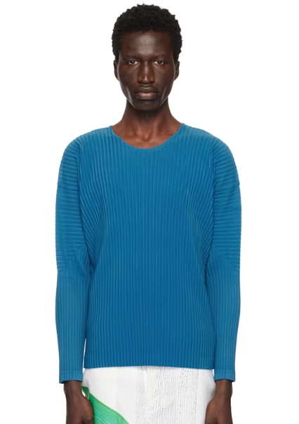 HOMME PLISSÉ ISSEY MIYAKE Blue Ronan Bouroullec Edition RB_Color Palette 2 T-shirt