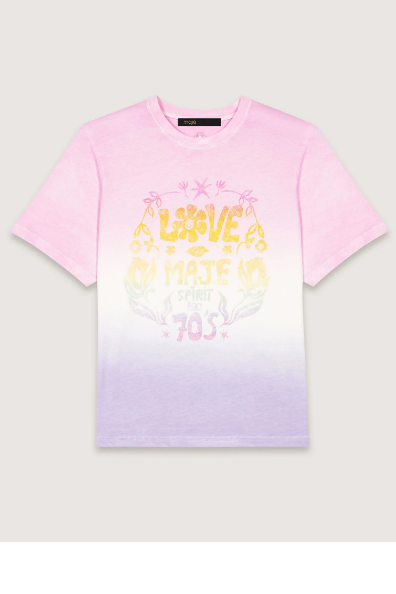 Maje Printed T-shirt