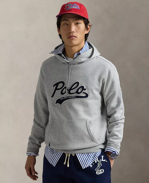 Polo Ralph Lauren Men's Logo Double-Knit Hoodie