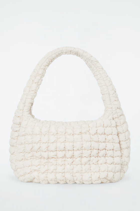 OVERSIZED QUILTED CROSSBODY BAG