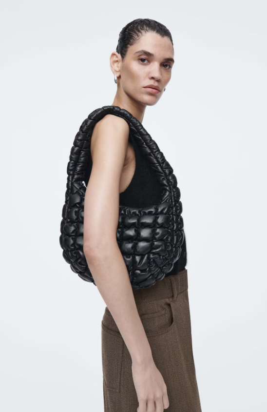 QUILTED MINI BAG - LEATHER