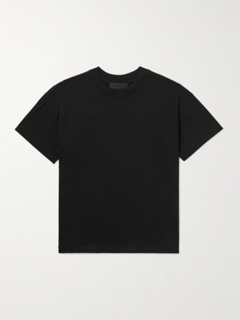 피어오브갓 에센셜 Logo-Appliquéd Cotton-Blend Jersey T-Shirt