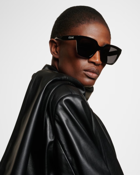 Celine Eyewear 스퀘어 아세테이트 선글라스