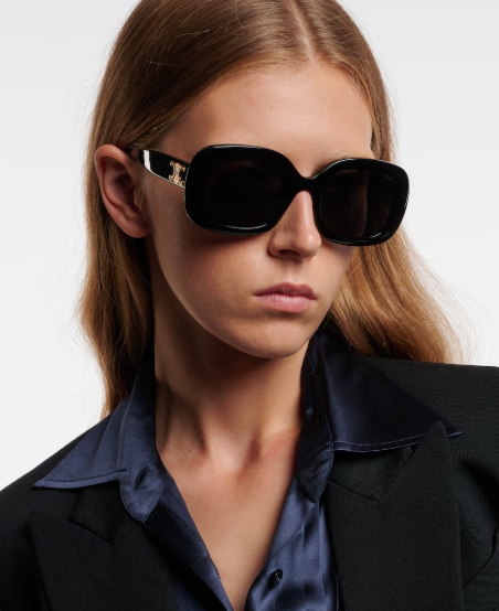 Celine Eyewear Triomphe 10 스퀘어 선글라스