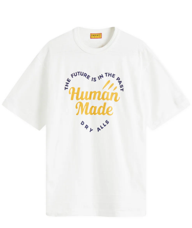 Human Made Word Heart Graphic T-Shirt