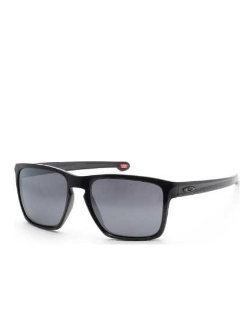 Oakley Silver XL Men's Black Square Sunglasses