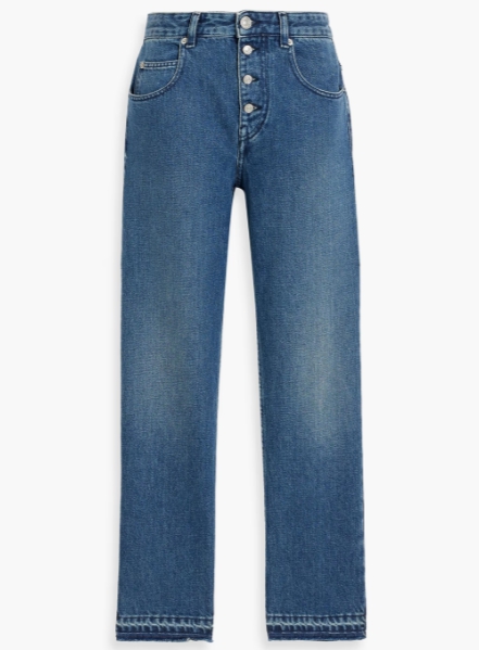 MARANT ÉTOILE Belden high-rise straight-leg jeans