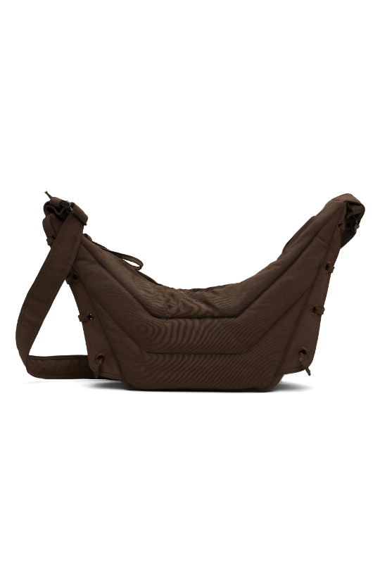 LEMAIRE Brown Small Soft Game Bag
