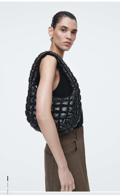QUILTED MINI BAG - LEATHER