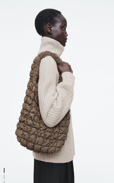 QUILTED MINI TOTE BAG