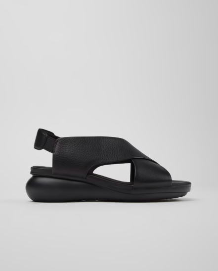 Balloon Black women’s sandal