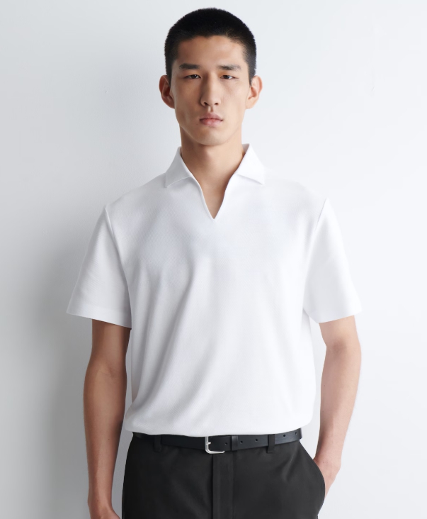 TECHNICAL PIQUÉ POLO SHIRT