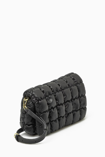 QUILTED CROSSBODY BAG - LEATHER