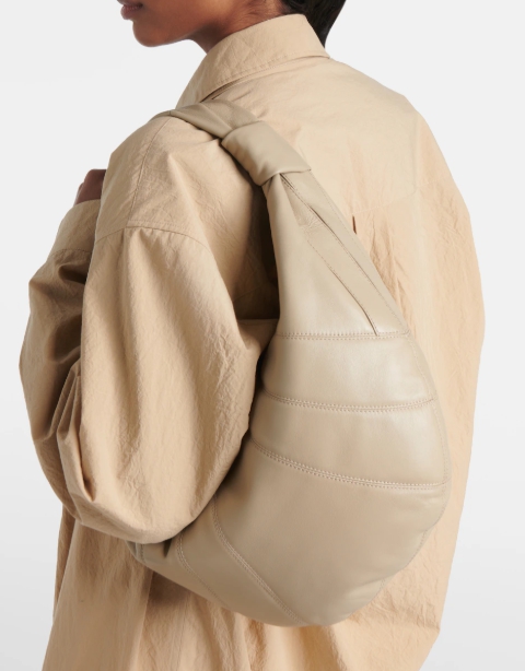 Lemaire Fortune Croissant leather shoulder bag