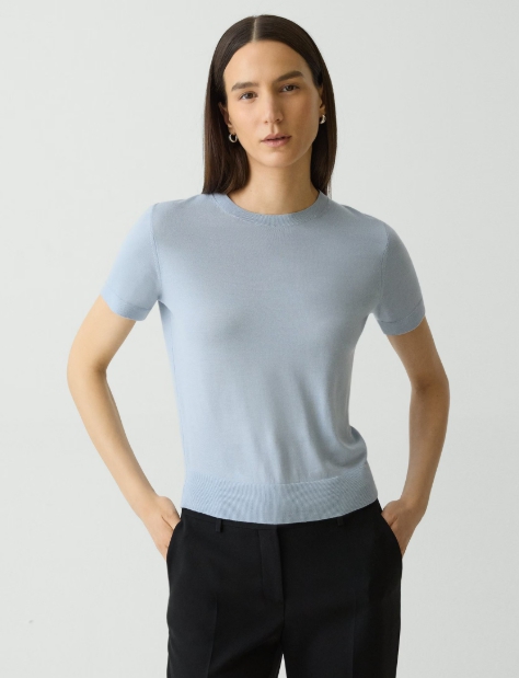 Sweater Tee in Regal Wool