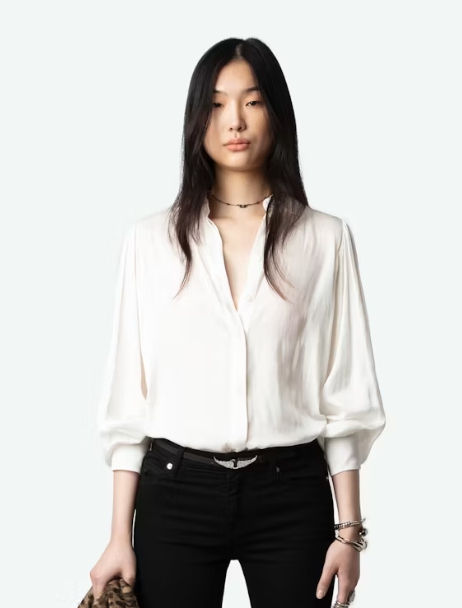 Trenta Satin Blouse
