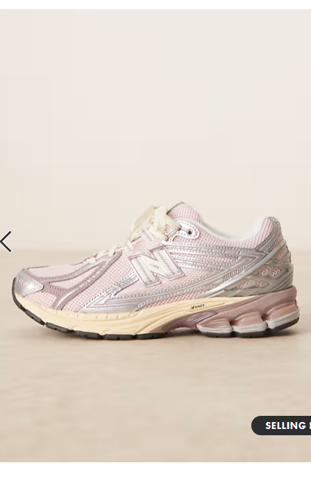 New Balance 1906 unisex sneakers in pink and multi detail