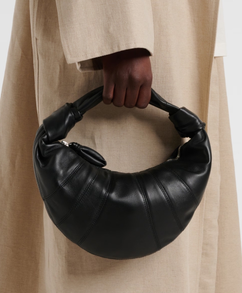 Lemaire Fortune Croissant Mini leather shoulder bag