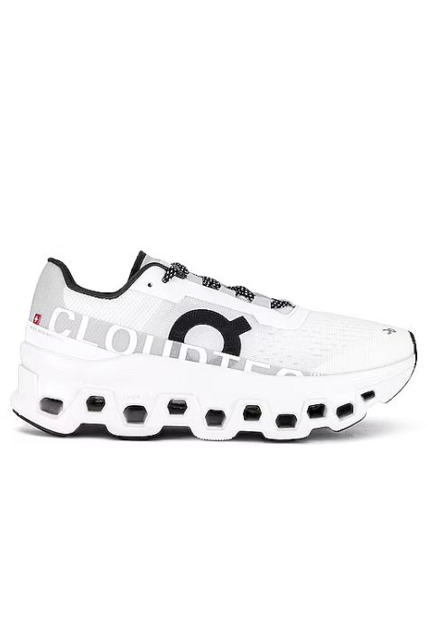 여성 Cloudmonster Sneaker in All White Cloudmonster