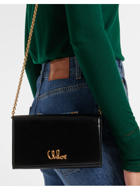 Chloé Iconic 미니 레더 크로스 백