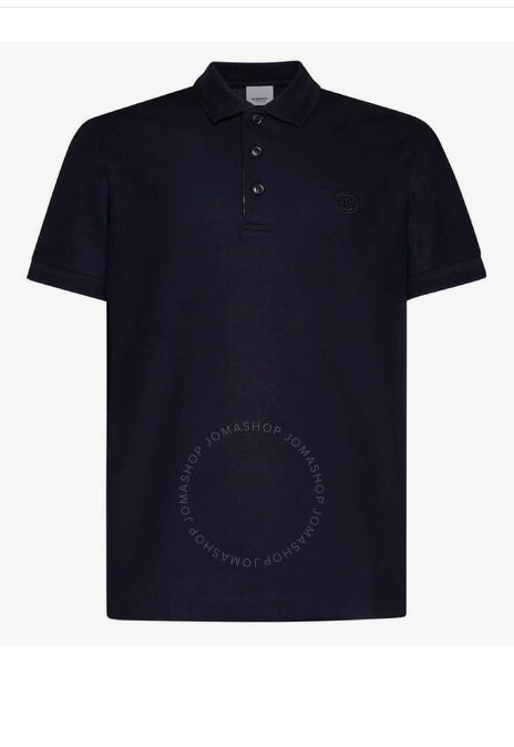 Burberry Logo Embroidered Short Sleeved Polo Shirt