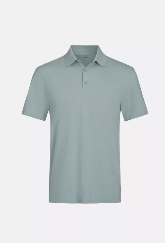Slub Cotton Polo Shirt