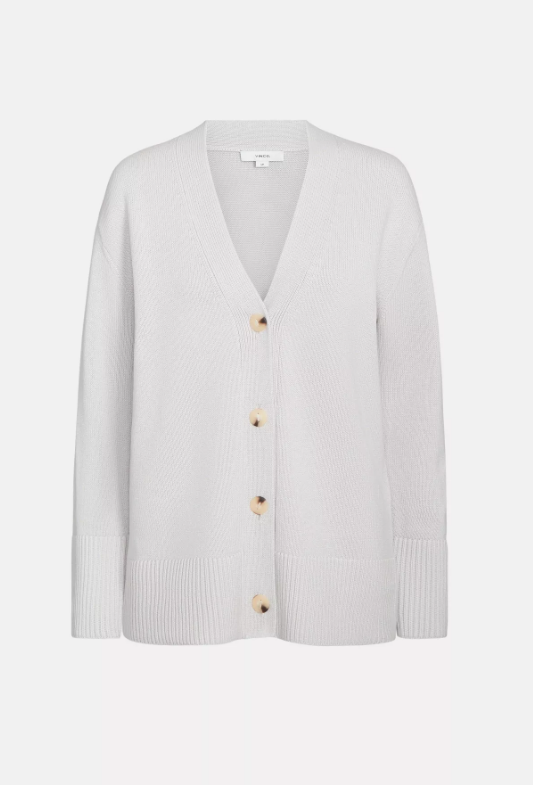 Wool-Cotton Weekend Cardigan