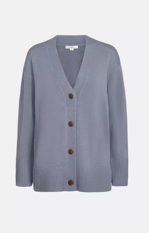 Wool-Cotton Weekend Cardigan