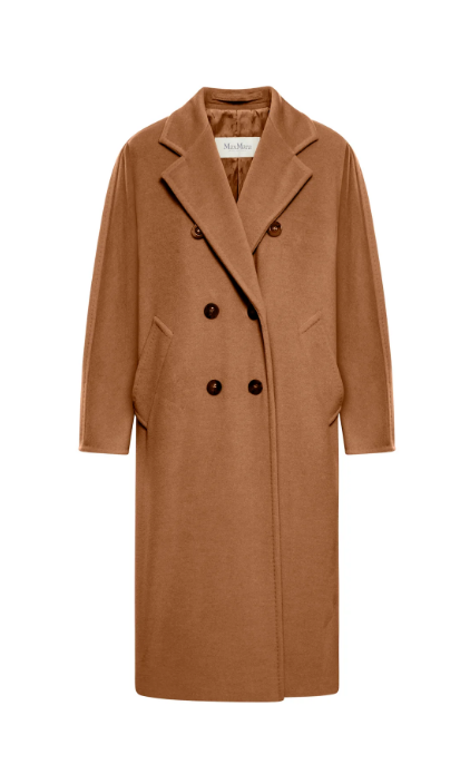 Max Mara 마담 더블 브레스티드 벨트 코트