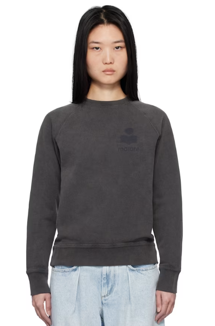 Isabel Marant Etoile Gray Milla Sweatshirt