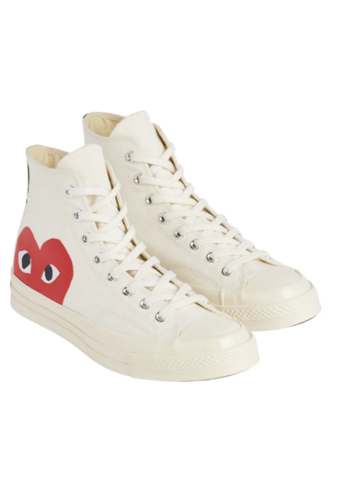 COMME des GARCONS PLAY CONVERSE Converse Big Heart High Top