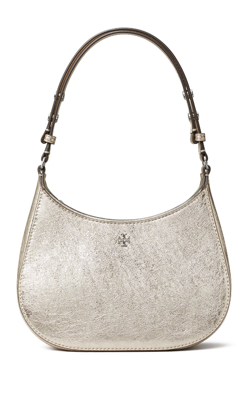 Tory Burch Emerson Metallic Leather Shoulder Bag