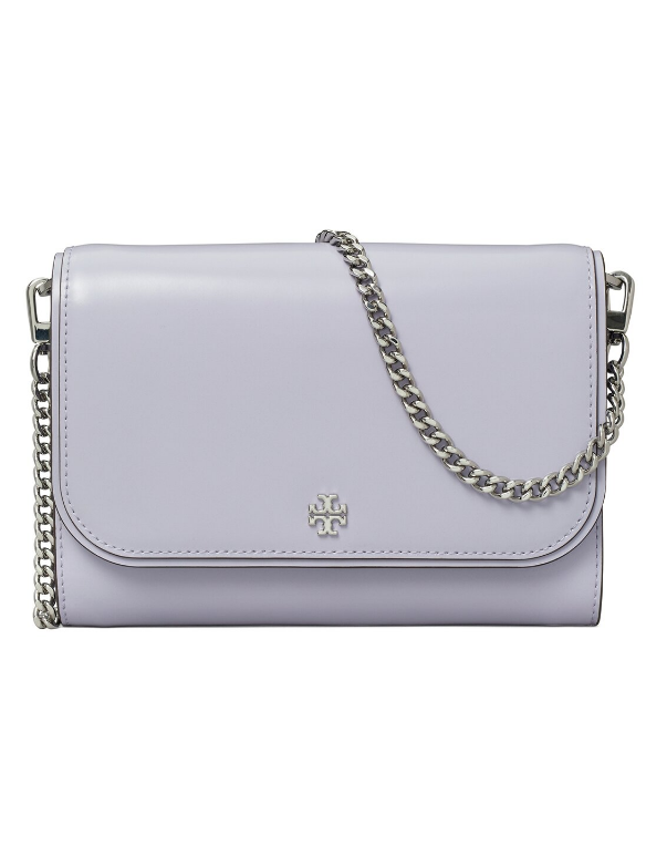 Tory Burch Emerson Patent Chain Wallet