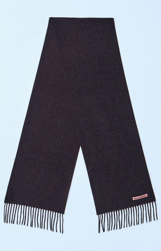 Acne Studios Fringe Wool Scarf