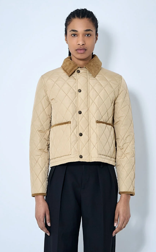 Burberry Quilted Short Jacket