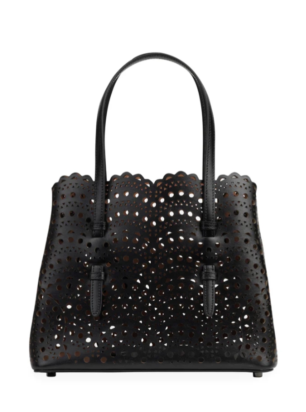 Alaia MINA 25 BAG IN LUXURIOUS WAVE CALF LEATHER Alaia