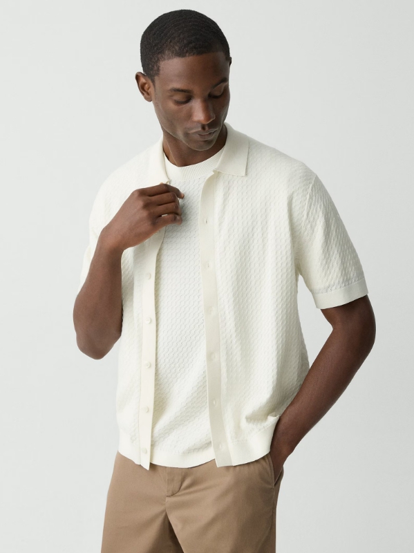 Cairn Short-Sleeve Shirt in Cotton