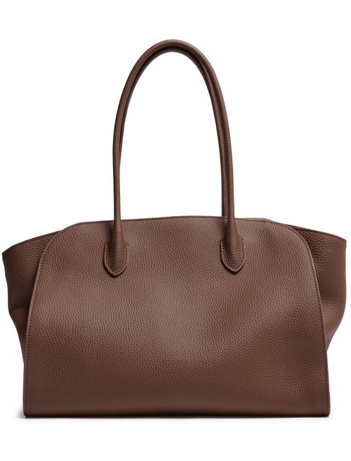 The row marlo 14 tote bag in leather