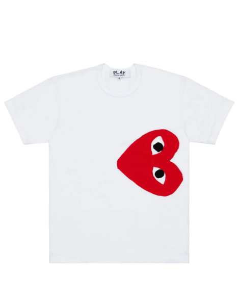 COMME des GARCONS PLAY Red Heart Logo T-Shirt
